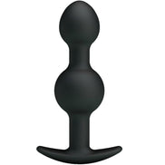 PRETTY LOVE – SPEZIELLE STIMULATION SILIKON ANALKUGELN 10,3 CM SCHWARZ
