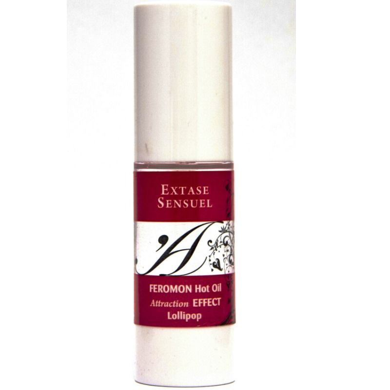 EXTASE SENSUAL – WÄRMENDES MASSAGEÖL MIT LOLLIPOP-PHEROMONEN 30 ML
