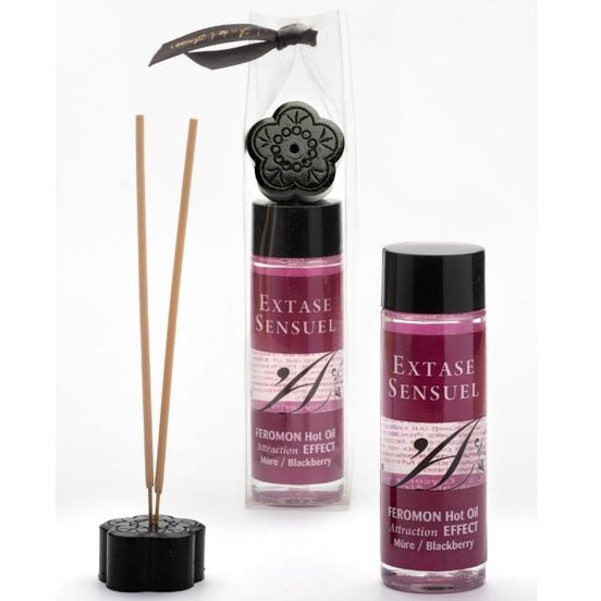 EXTASE SENSUAL – WÄRMENDES MASSAGEÖL MIT BROMBEER-PHEROMONEN 100 ML