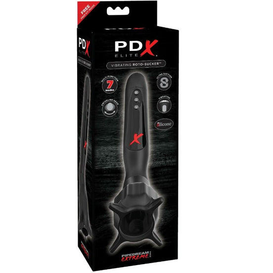 PDX ELITE - VIBRIERENDE STIMULATOREN MIT ROTO-SAUG-SAUGER