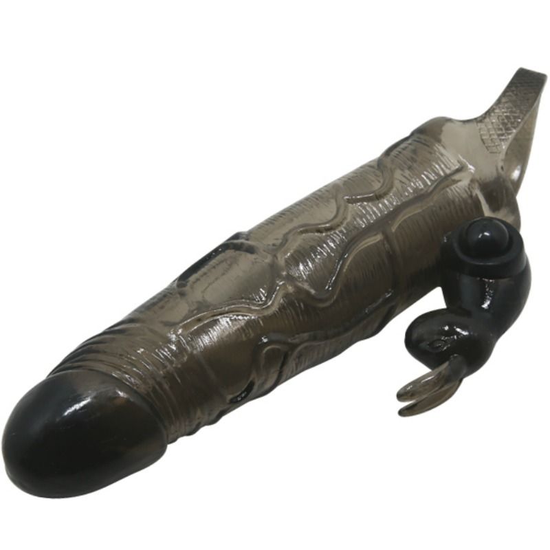 BAILE - BRAVE MAN PENISSCHLAUCH MIT HASE SCHWARZ 16,5 CM