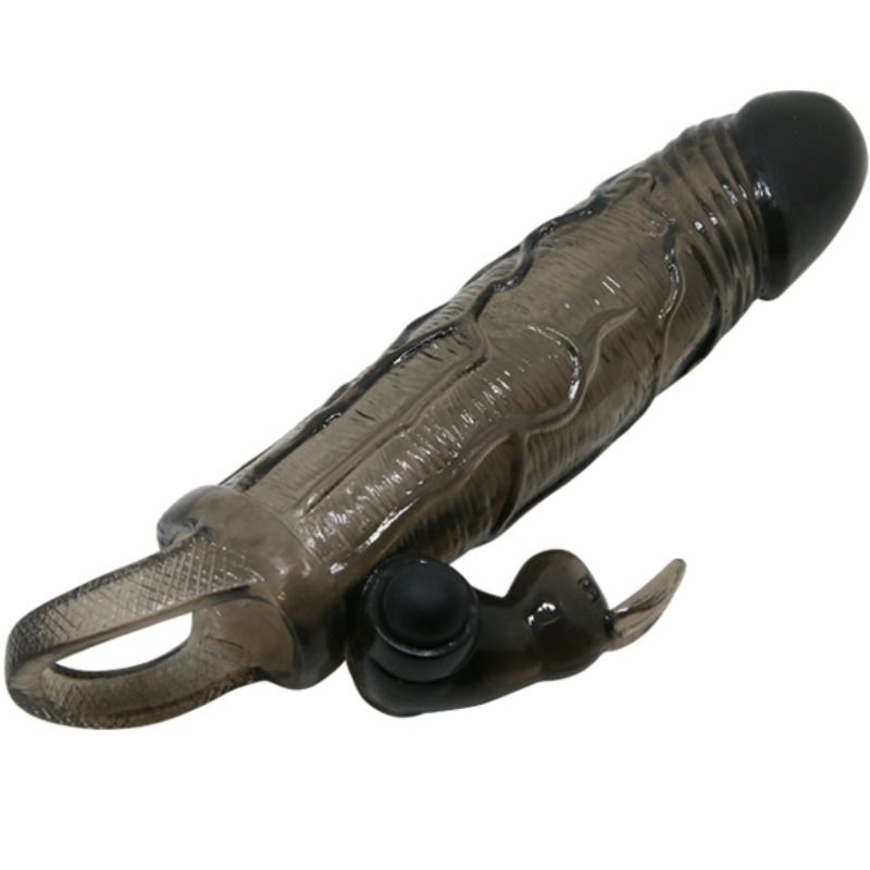 BAILE - BRAVE MAN PENISSCHLAUCH MIT HASE SCHWARZ 16,5 CM