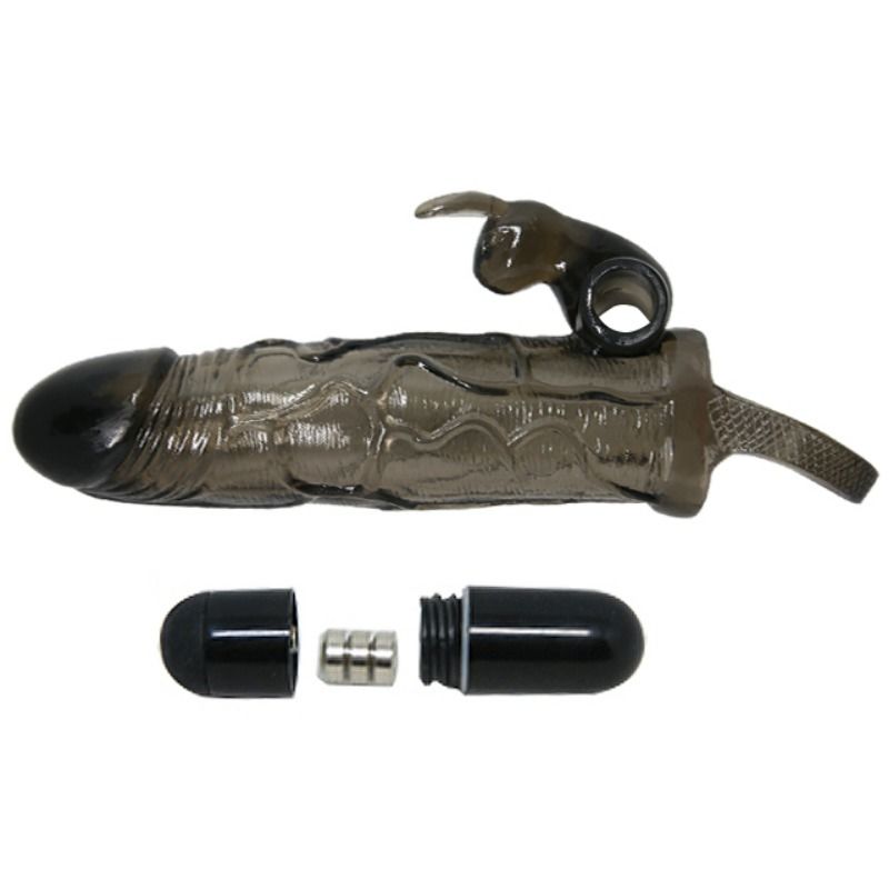 BAILE - BRAVE MAN PENISSCHLAUCH MIT HASE SCHWARZ 16,5 CM