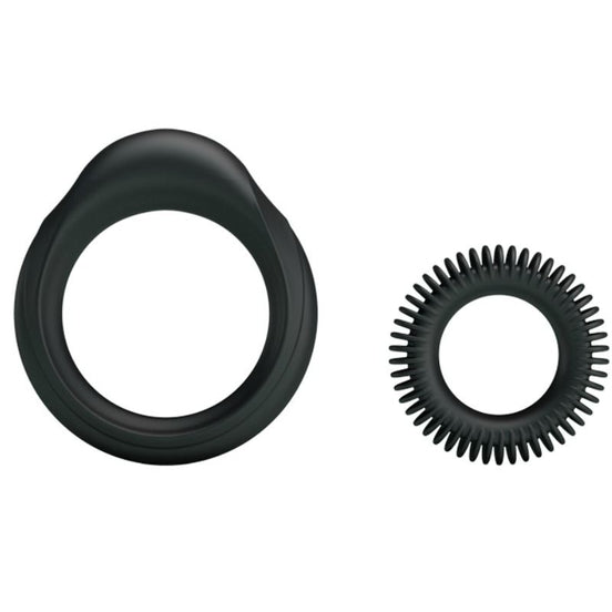 BAILE - KIT 2 SILIKONRINGE COCKRING PENISRING