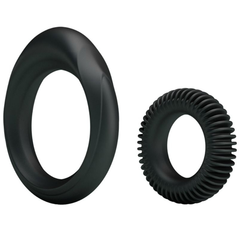 BAILE - KIT 2 SILIKONRINGE COCKRING PENISRING