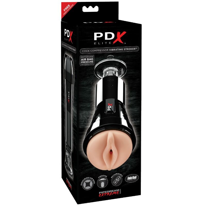 PDX ELITE - COCK COMPRESSOR VIBRIERENDER STROKER