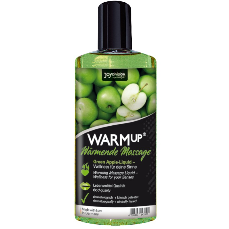 JOYDIVISION WARMUP - GRÜNER APFEL MASSAGEÖL - 150 ML