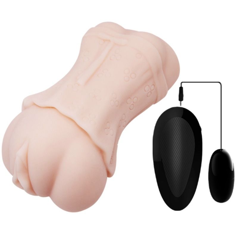 CRAZY BULL - HAUTNAHE SCHEIDE MASTURBATOR MIT VIBRIERENDEM BULLET 2