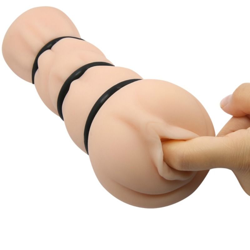 CRAZY BULL - VAGINA MASTEURBATOR MIT RINGEN