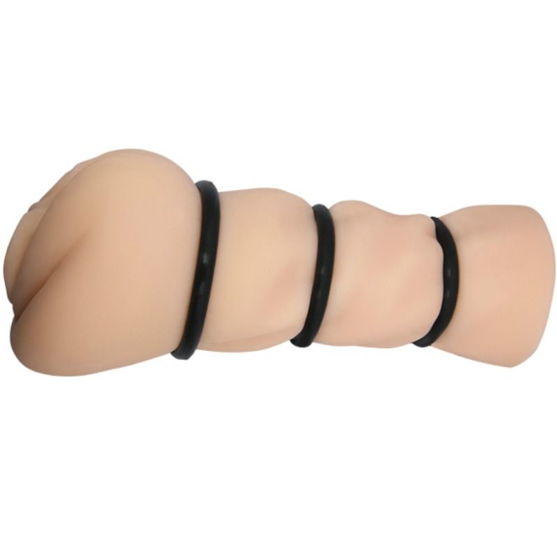 CRAZY BULL - VAGINA MASTEURBATOR MIT RINGEN