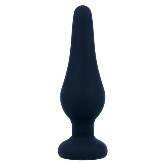 INTENSE - ANALE PLUG PIPO S SCHWARZ SILIKON 9.8 CM