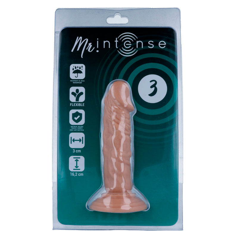MR. INTENSE - 3 REALISTISCHE PENIS 16,2 CM -O- 3 CM