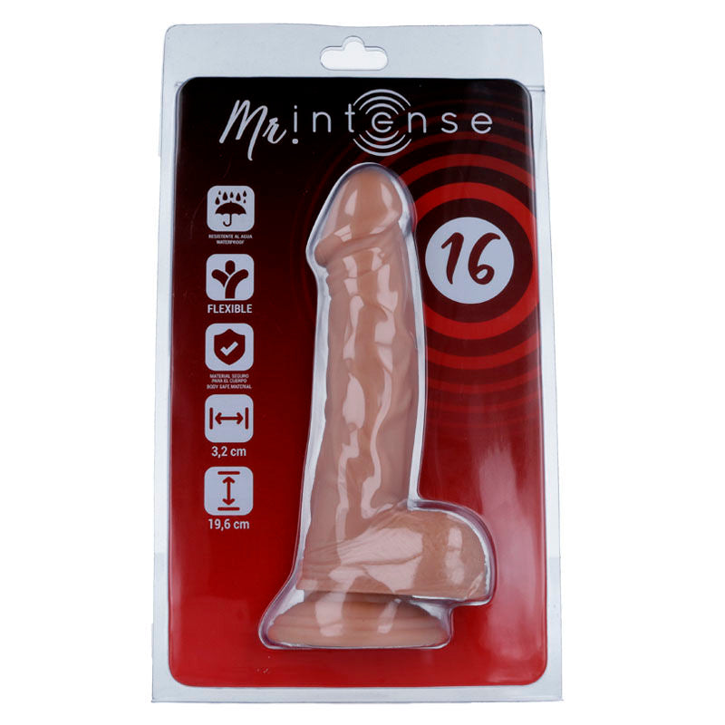 MR INTENSE - 16 REALISTISCHER PENIS 19.6 CM -O- 3.2 CM