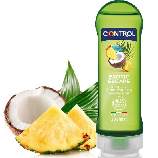 CONTROL - 2 IN 1 MASSAGE & PLEASURE EXOTIC 200 ML