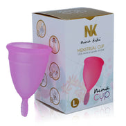 NINA KIKÍ - MENSTRUATIONSKAPPE LILA - GRÖSSE L