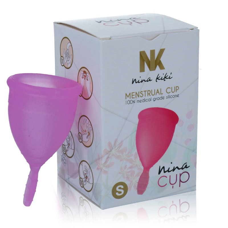 NINA KIKÍ - MENSTRUATIONSBECHER VIOLETT - GRÖSSE S