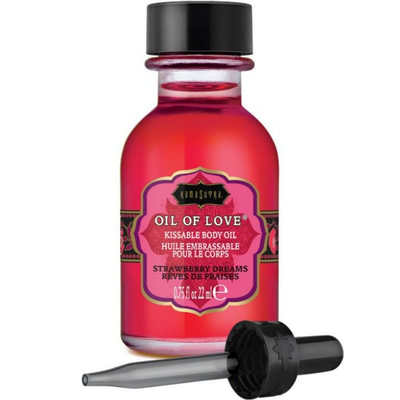 KAMASUTRA - SPEISEÖL - ERDBEEREN 22 ML