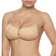 BYE-BRA - LACE-IT PUSH-UP BH, BEIGE, CUP C
