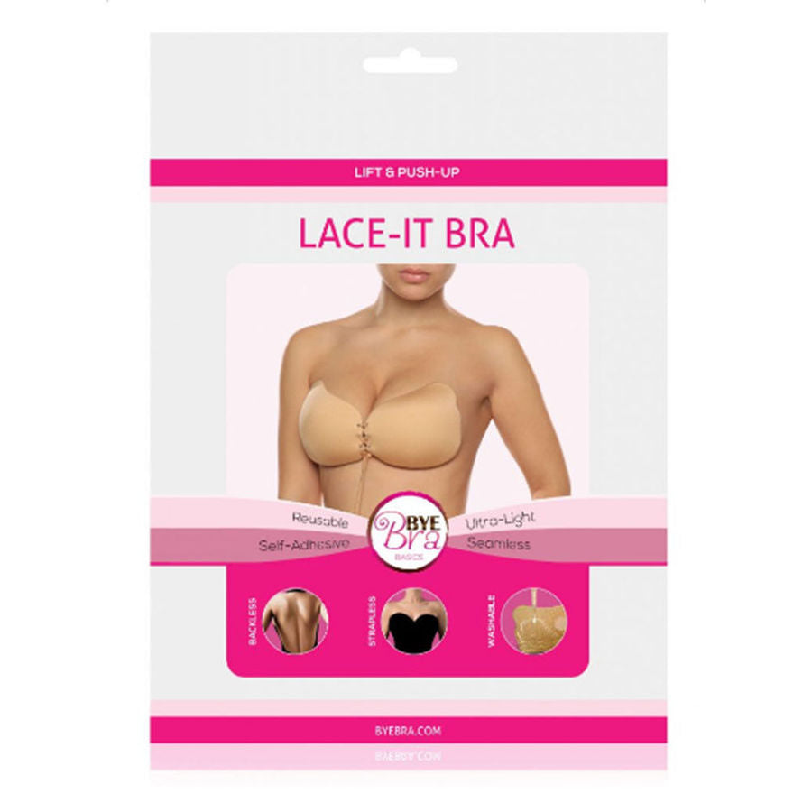 BYE-BRA - LACE-IT VERBESSERUNG PUSH-UP SCHWARZ CUP B