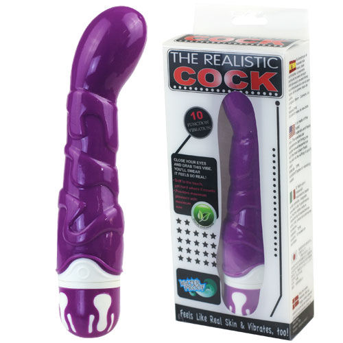BAILE - REALISTISCHER COCK 10 RHYTHMEN SENSATION VIOLETT