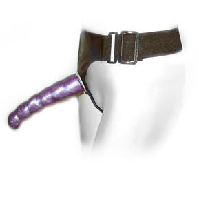 BAILE - LILA WEIBLICHER ANAL- UND VAGINALGURT G-PUNKT 17 CM