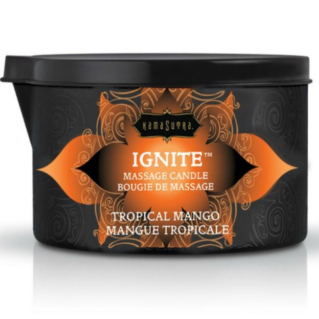 Kamasutra massage candle, tropical scent, 170 g