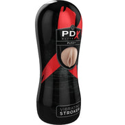 PDX ELITE - VIBRIERENDER MUSCHI-STROKER