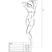 PASSION - DAMEN BODY BS034 WEISS EINHEITSGRÖSSE