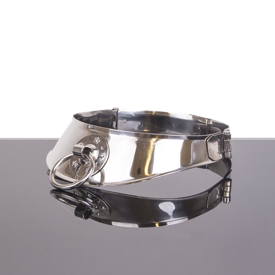 METALL HART - FESSELHALSKETTE MIT RING