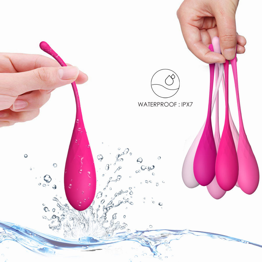 LESLIE - KEGEL FIT BECKENBODENTRAININGSSET 6 GEWICHTE