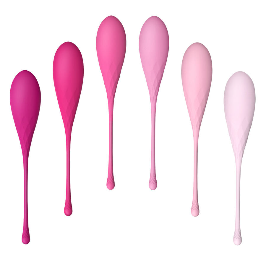 LESLIE - KEGEL FIT BECKENBODENTRAININGSSET 6 GEWICHTE