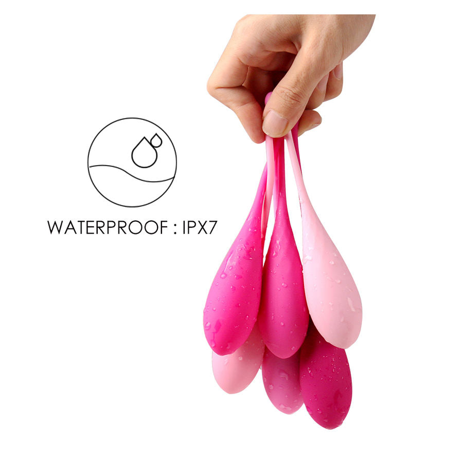 LESLIE - KEGEL FIT BECKENBODENTRAININGSSET 6 GEWICHTE