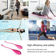 LESLIE - KEGEL FIT BECKENBODENTRAININGSSET 6 GEWICHTE