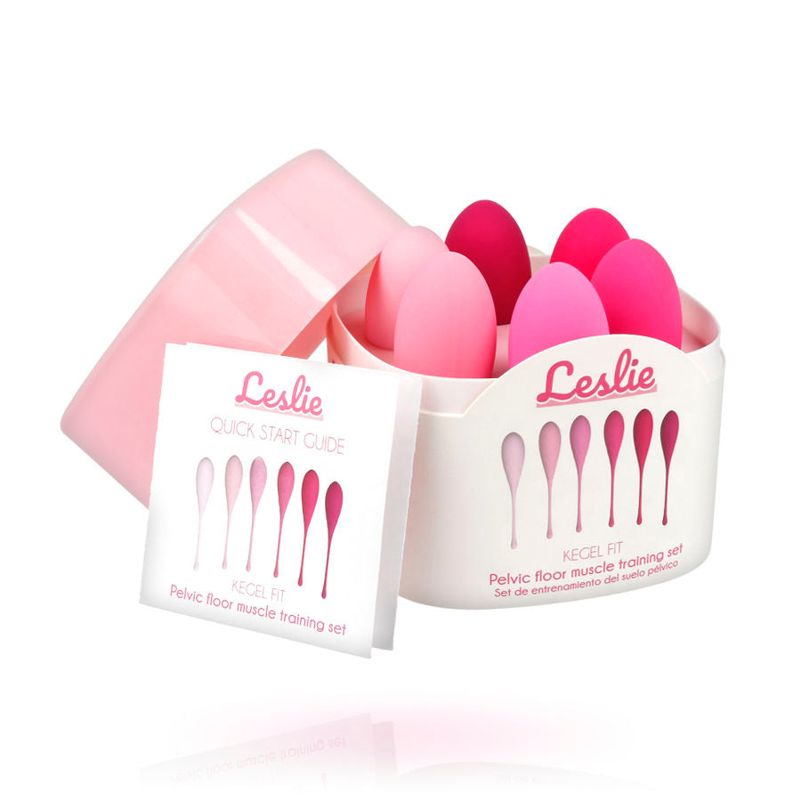 LESLIE - KEGEL FIT BECKENBODENTRAININGSSET 6 GEWICHTE