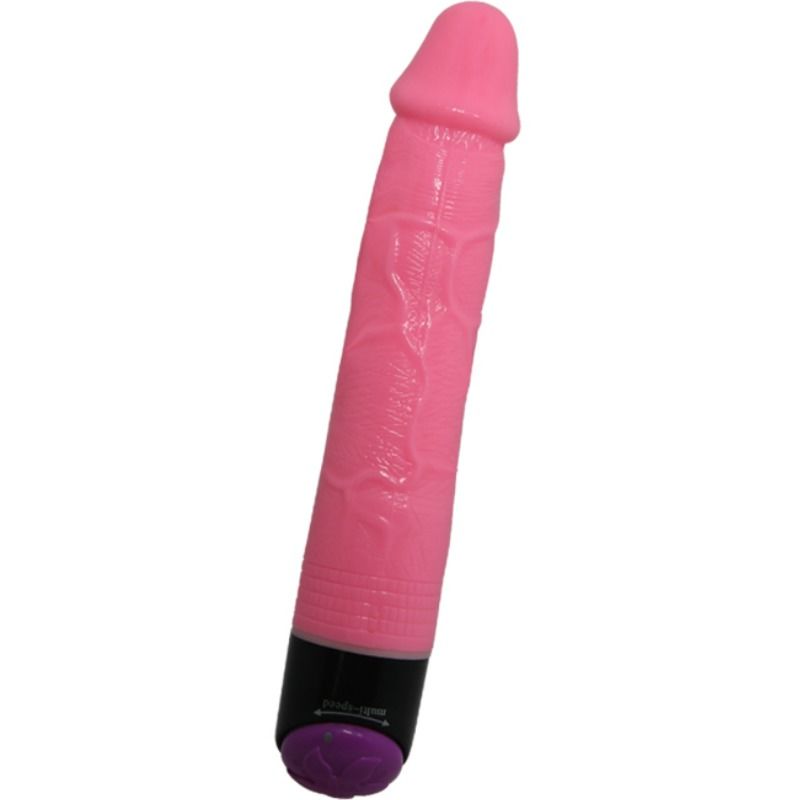 BAILE - COLORFUL SEX REALISTIC Sensory Device PINK 23 CM