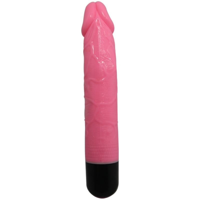 BAILE - COLORFUL SEX REALISTIC Sensory Device PINK 23 CM