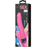 BAILE - COLORFUL SEX REALISTIC Sensory Device PINK 23 CM
