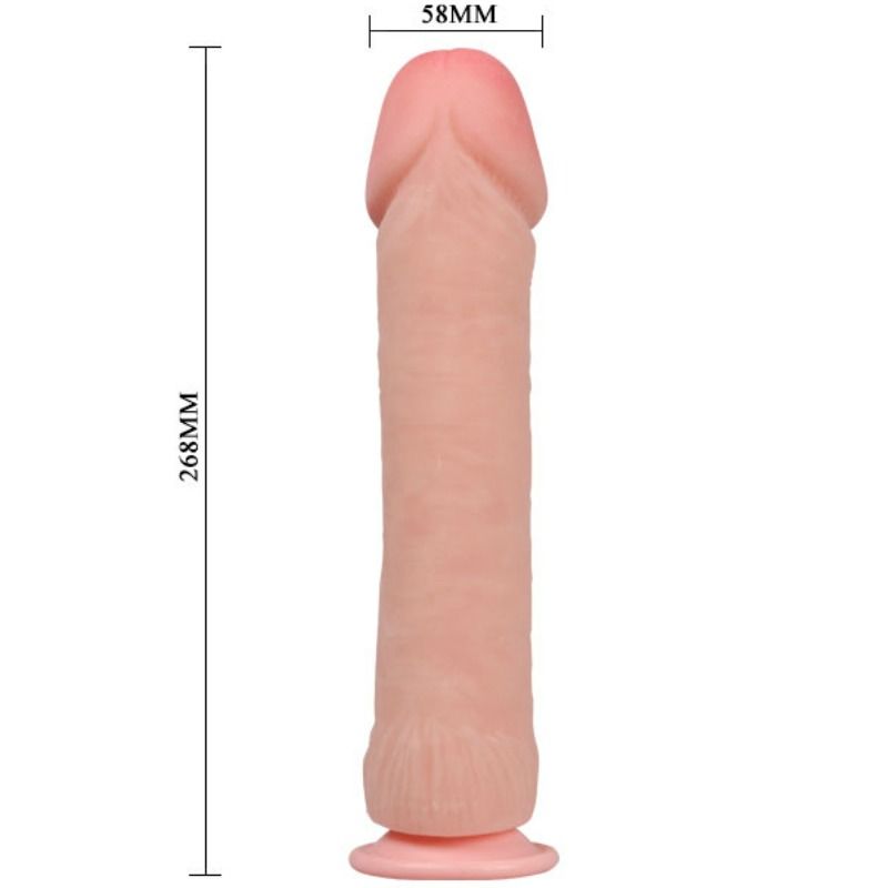 BAILE - THE BIG PENIS NATURAL REALISTIC Wellness Device 26 CM
