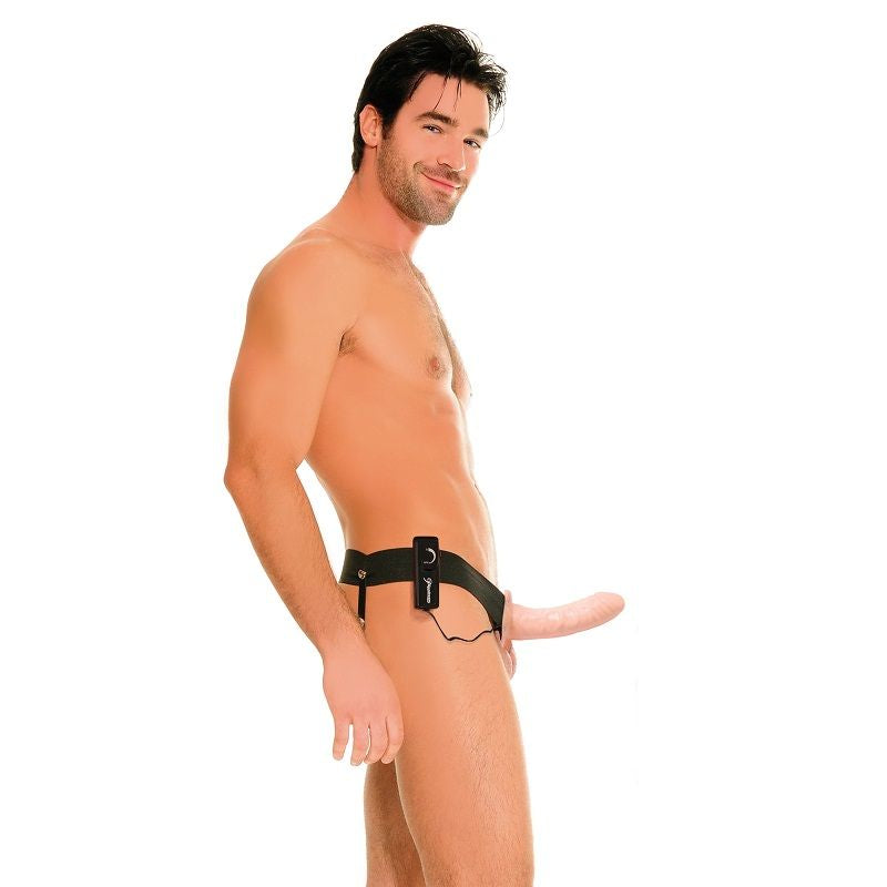 FETISCH FANTASY SERIE - HOHLES Sensorgerät HARNESS FÜR SIE UND IHN NATÜRLICH 14CM