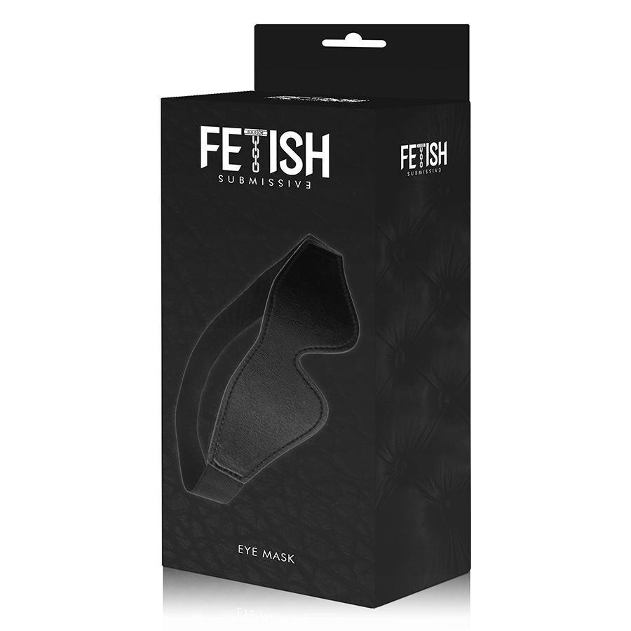 FETISCH SUBMISSIVE – VEGANLEDERMASKE MIT NEOPRENFUTTER