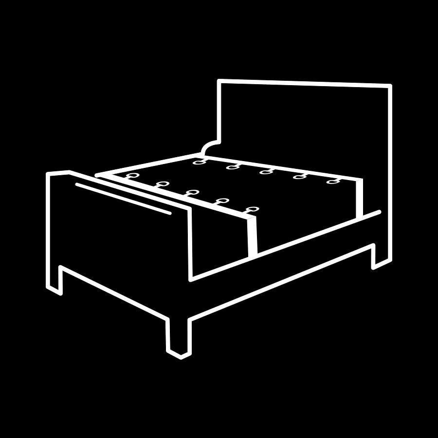 FETISCH DEVOT – LUXUS-BETTFESSELN-SET MIT NEOPREN-FÜTTERUNG