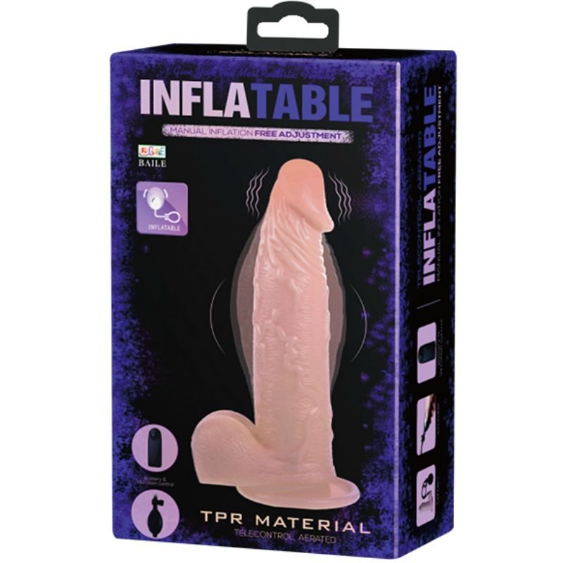 BAILE - REALISTIC VIBRATING AND INFLATABLE Wellness Device