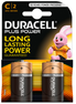 DURACELL - PLUS POWER BATTERY C LR14 2 UNITS