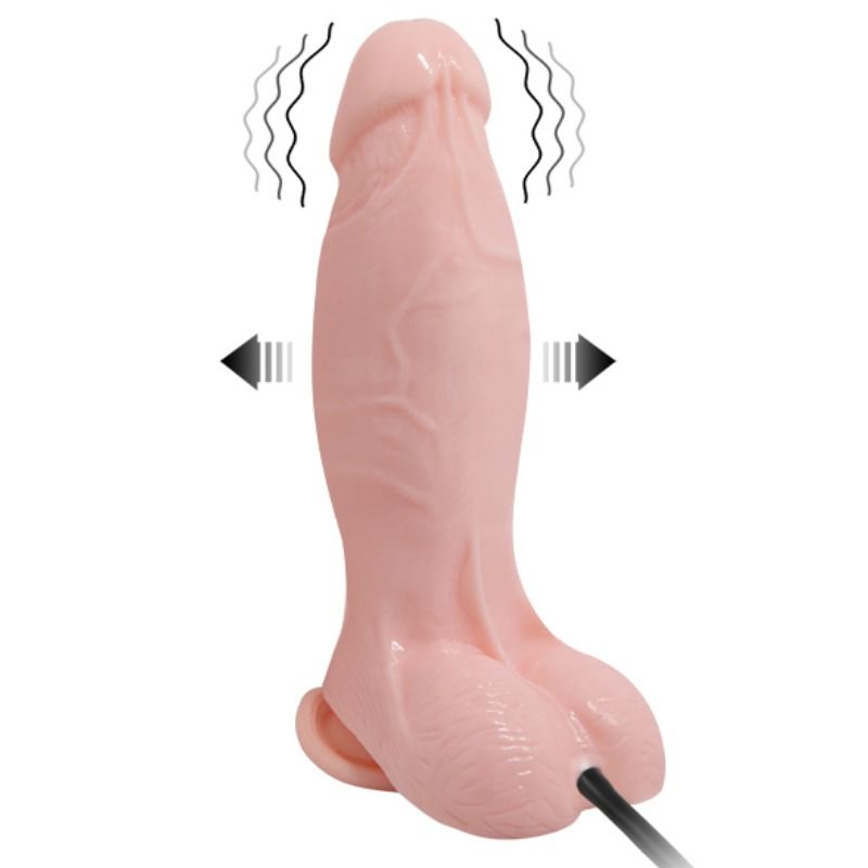 BAILE - REALISTISCHES VIBRIERENDES UND AUFBLASBARES Wellnessgerät 18.8 CM