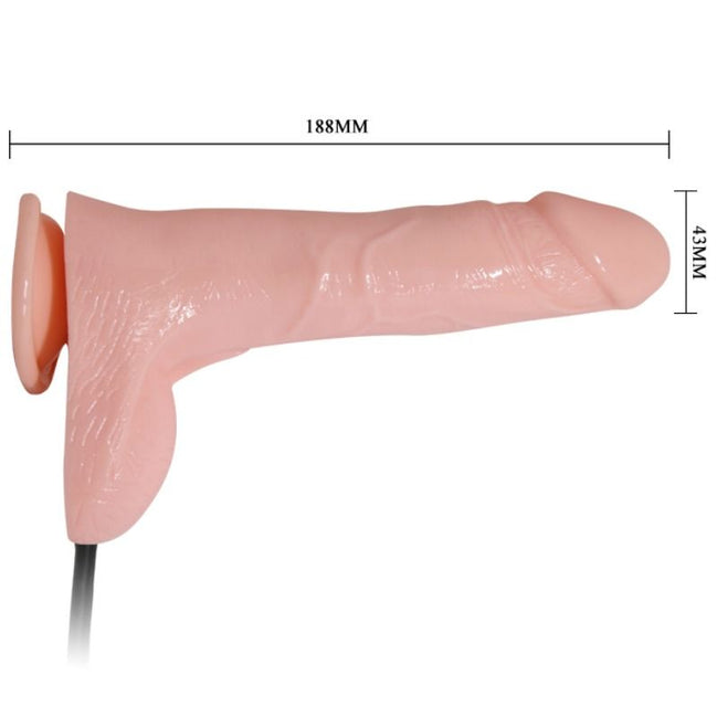 BAILE - REALISTISCHES VIBRIERENDES UND AUFBLASBARES Wellnessgerät 18.8 CM