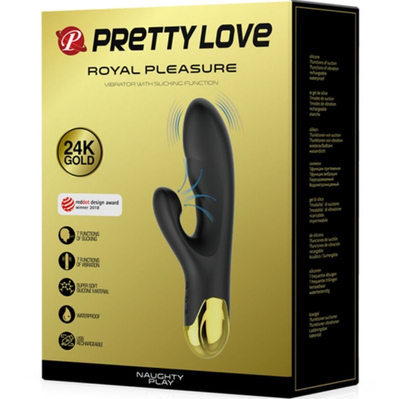 PRETTY LOVE - SMART NAUGHTY SPIEL VIBRATION UND SAUGEN