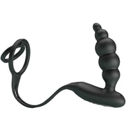 PRETTY LOVE - PENIS RINGS WITH Sensory Device PLUG