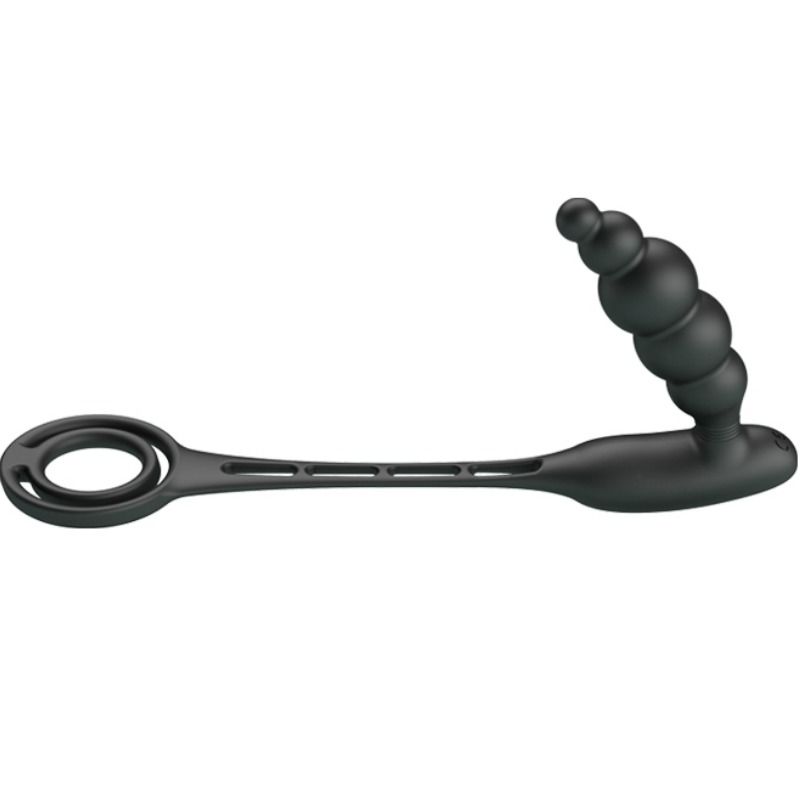 PRETTY LOVE - PENIS RINGS WITH Sensory Device PLUG
