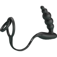 PRETTY LOVE - PENIS RINGS WITH Sensory Device PLUG