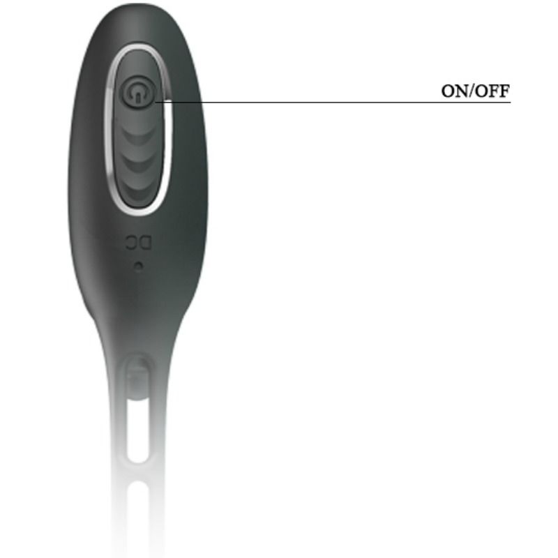 PRETTY LOVE - PENIS RINGS WITH Sensory Device PLUG